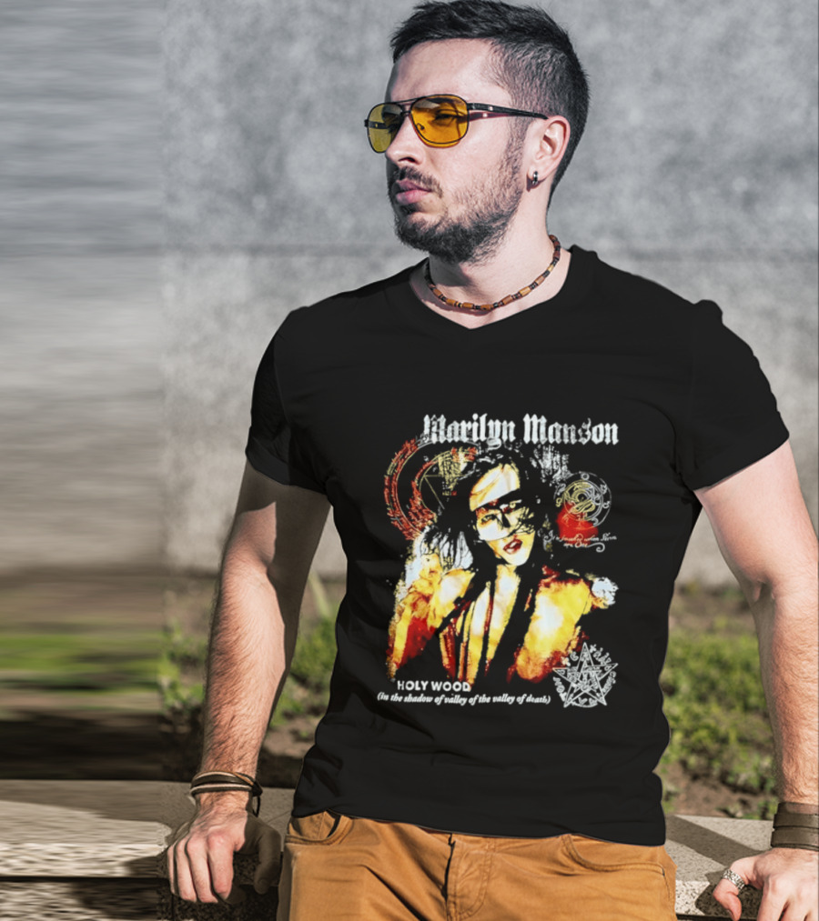 Marilyn Manson Holy Wood The Valley Of Death Album T-Shirt