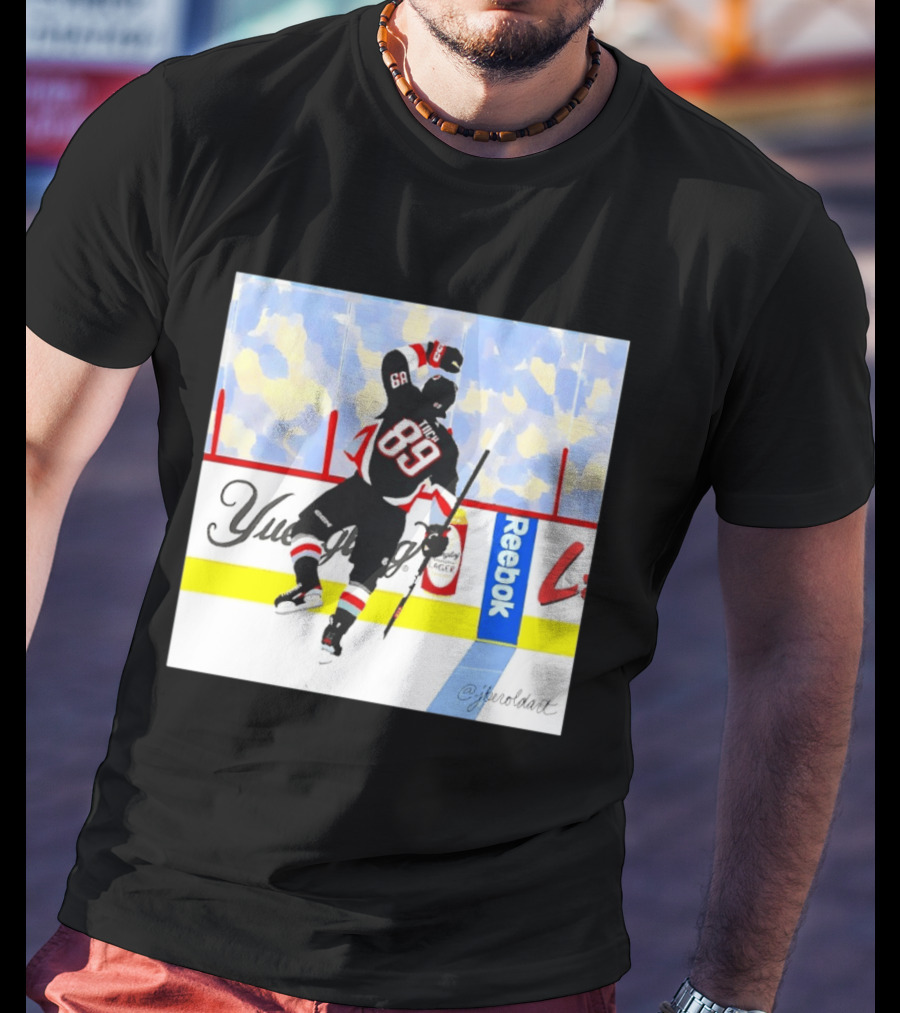 Alex Tuch 89 Buffalo Sabres Forward Goal Celebration Reebok Yueling Lager T-Shirt