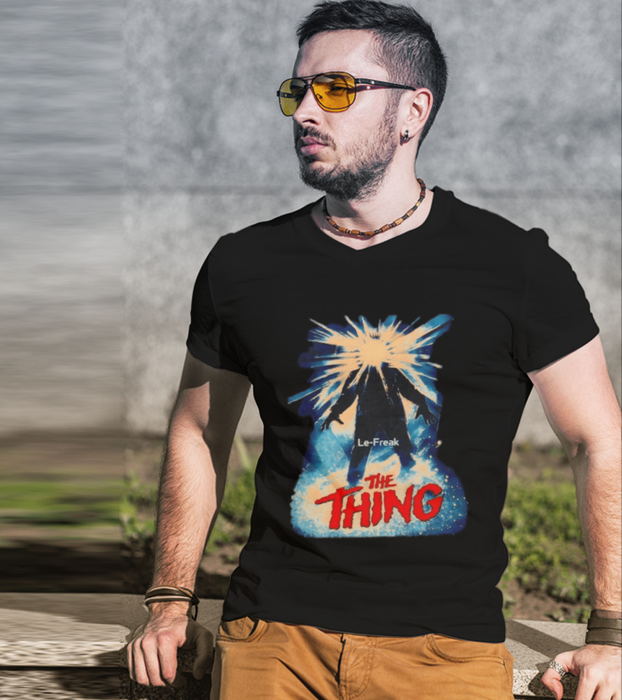 John Carpenter's The Thing Movie Le Freak Burst T-Shirt