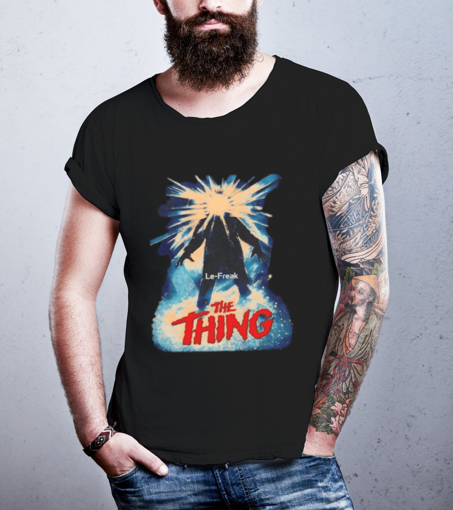 John Carpenter's The Thing Movie Le Freak Burst T-Shirt