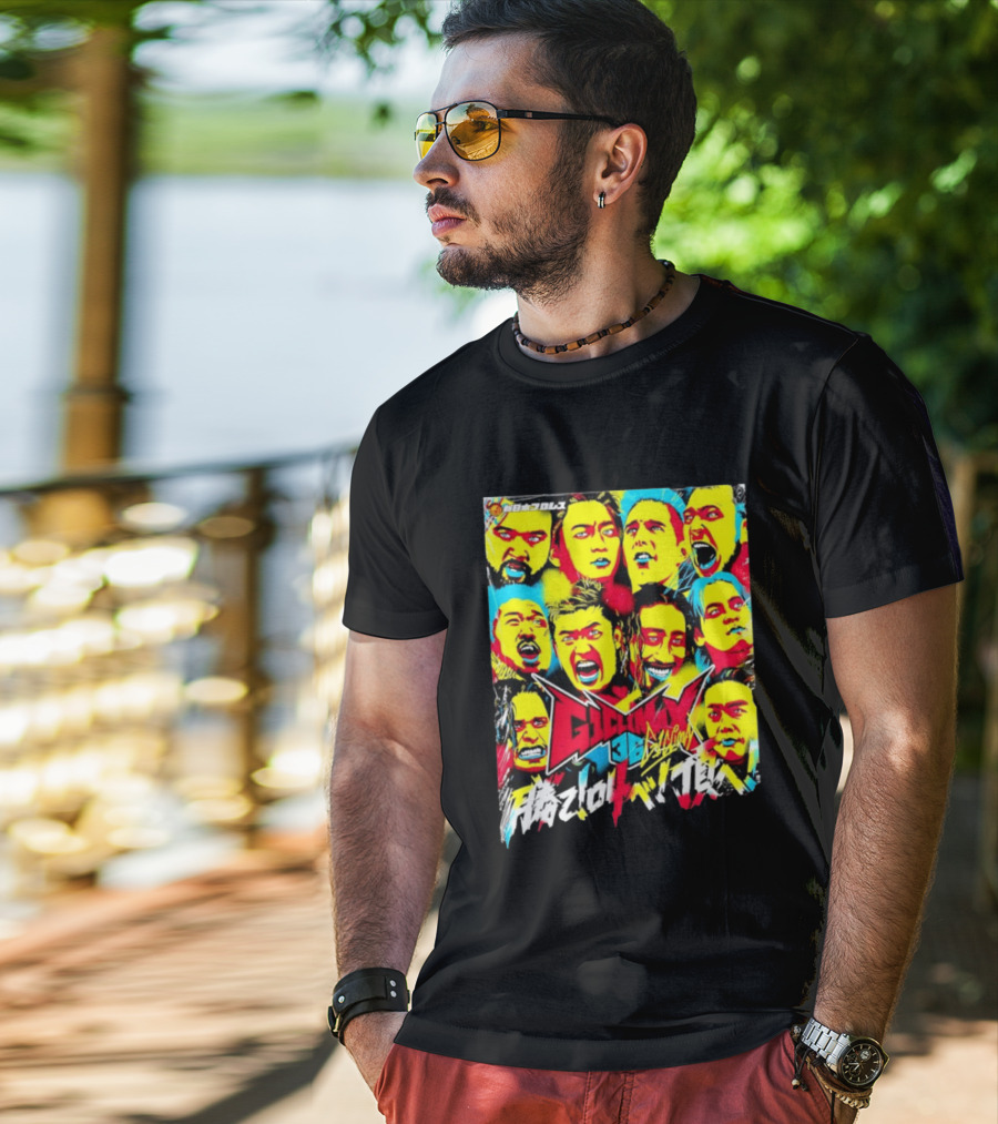 NJPW G1 Climax 36 Multicolor Wrestlers T-Shirt