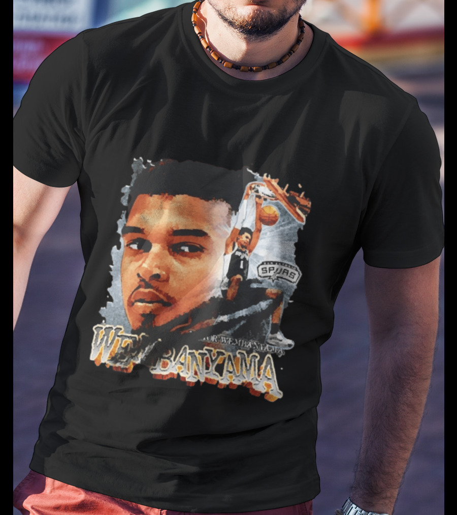 Victor Wembanyama San Antonio Spurs Basketball Spurs T-Shirt