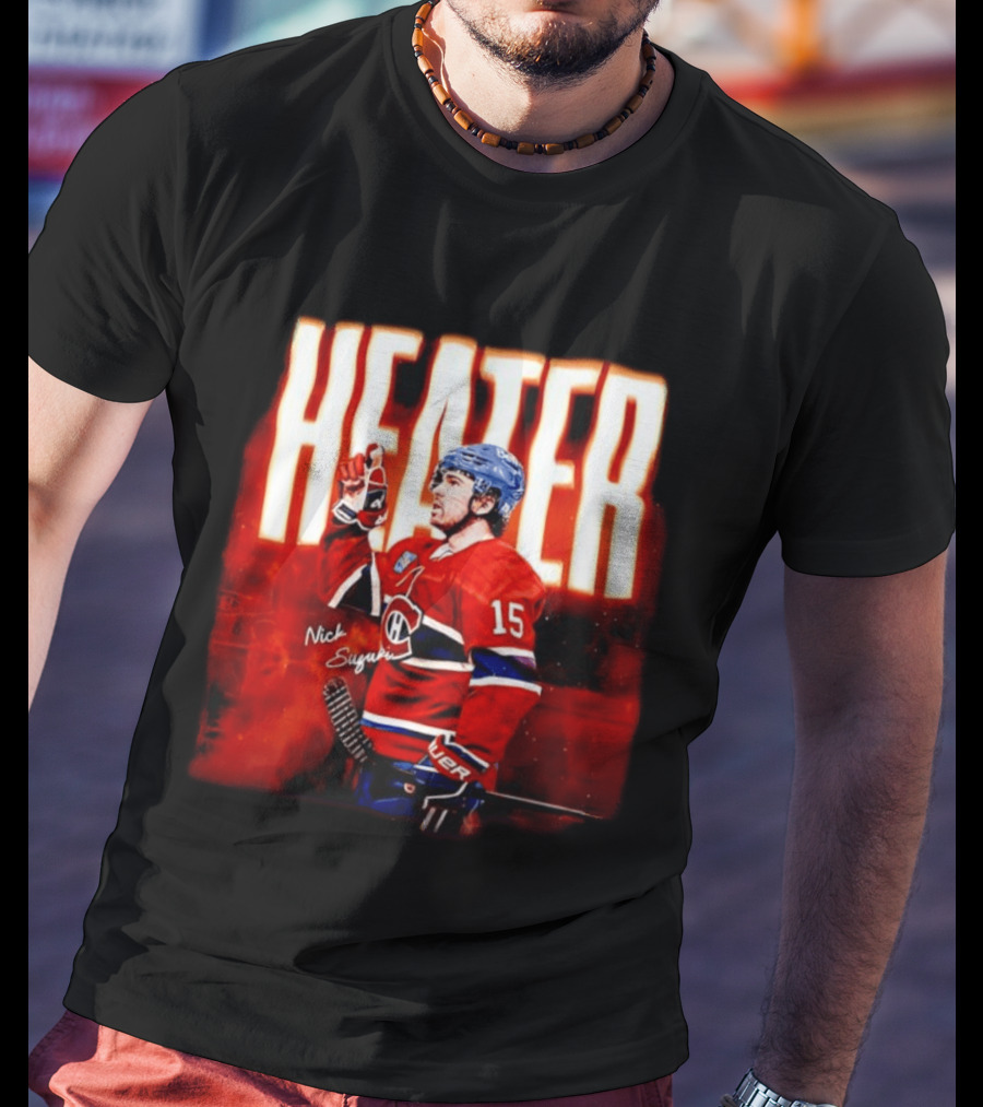 Alex Newhook Nick Suzuki Heater 2026 Hockey 15 T-Shirt