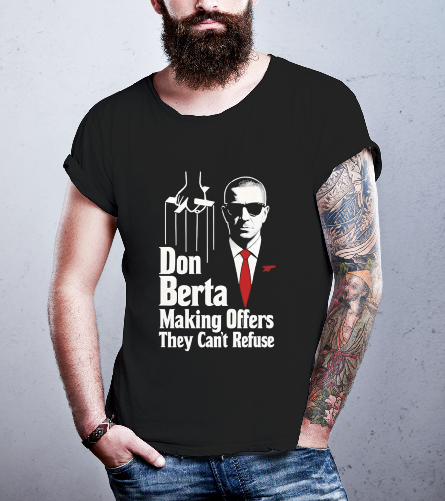 Don Berta Making Offers Arsenal Godfather 2026 T-Shirt