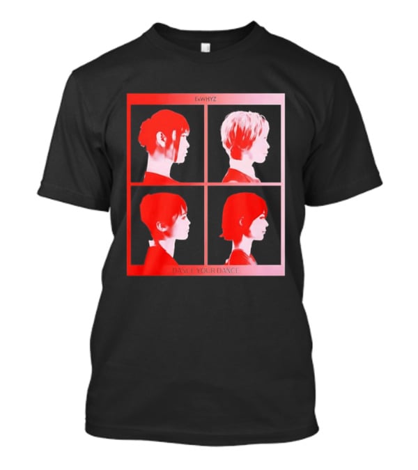 Exwhyz Dance Your Dance Four Profiles Red Frame T-Shirt