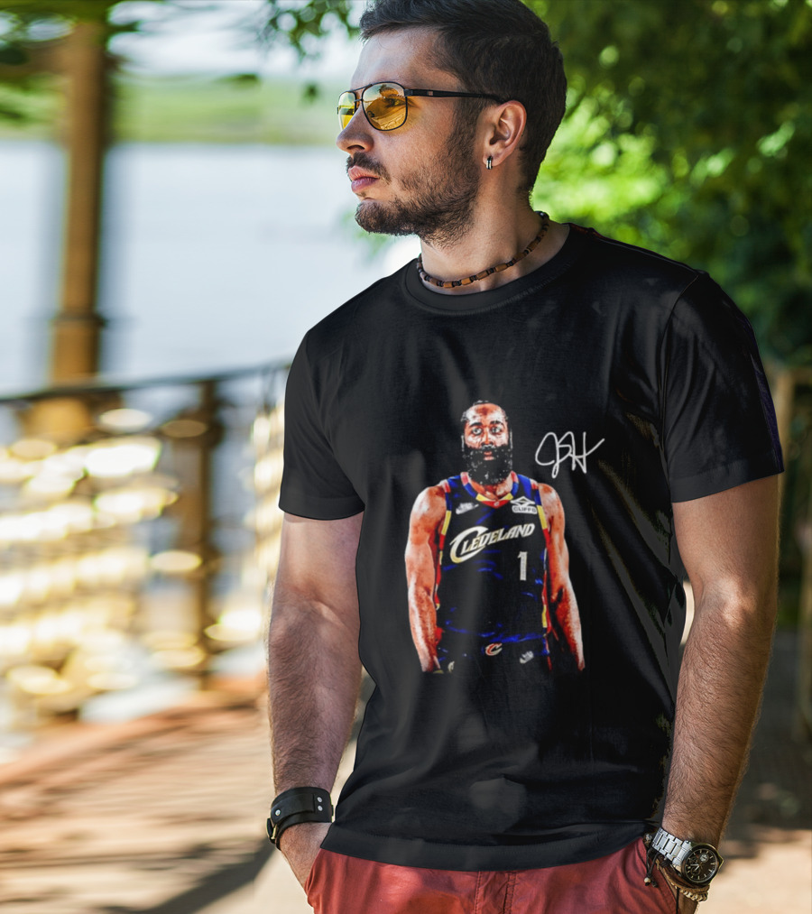 Cleveland Cavaliers James Harden 1 Basketball Jersey T-Shirt