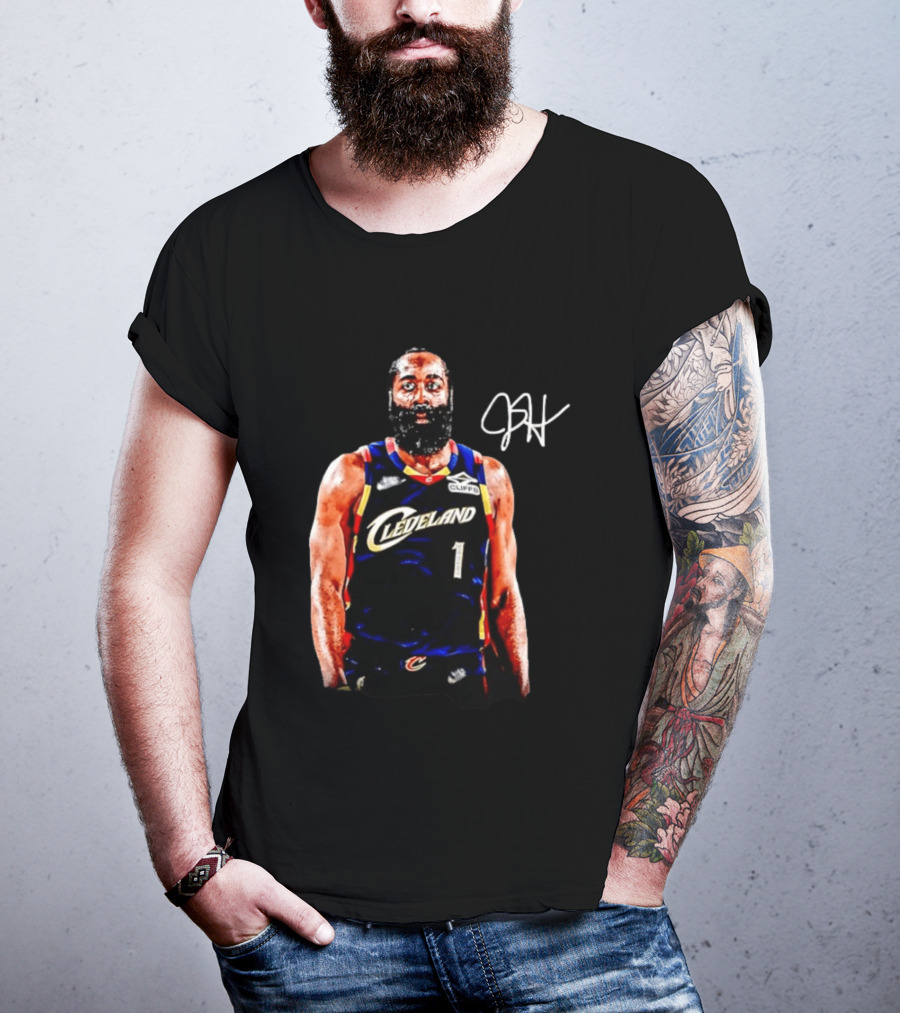 Cleveland Cavaliers James Harden 1 Basketball Jersey T-Shirt