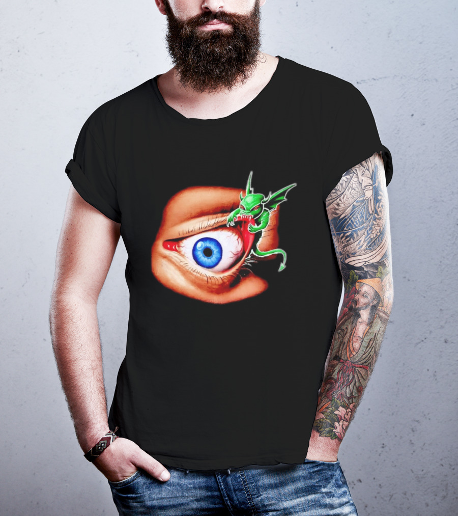 Universal Studios Halloween Horror Nights 1997 The Monster Eats Eyes T-Shirt