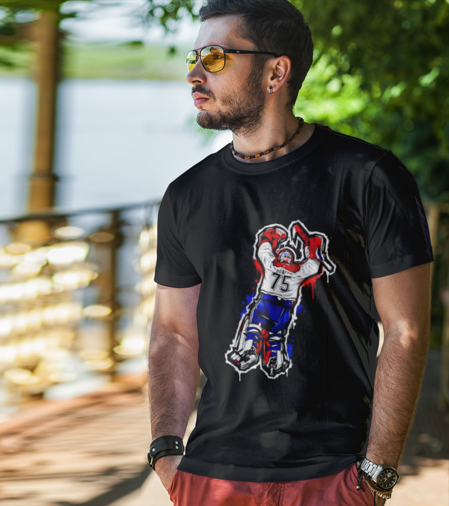 Laval Rocket Jakub Dobes Goalie 75 Hockey T-Shirt