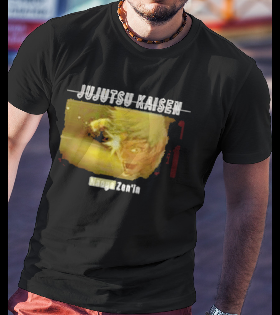 Naoya Zenin Character Jujutsu Kaisen Anime Series T-Shirt