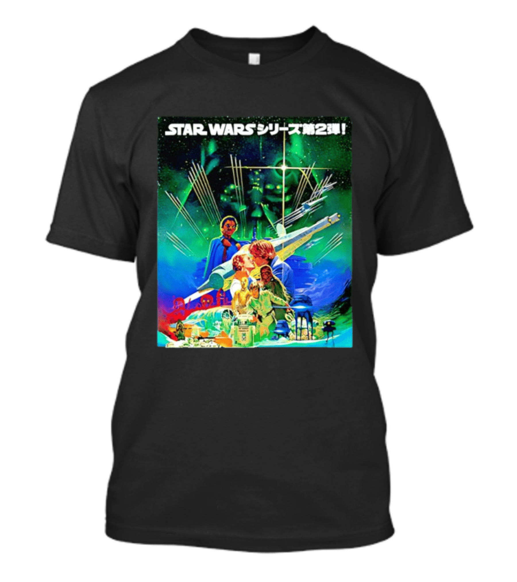 STAR WARS 2 The Empire Strikes Back 1980 Japan T-Shirt