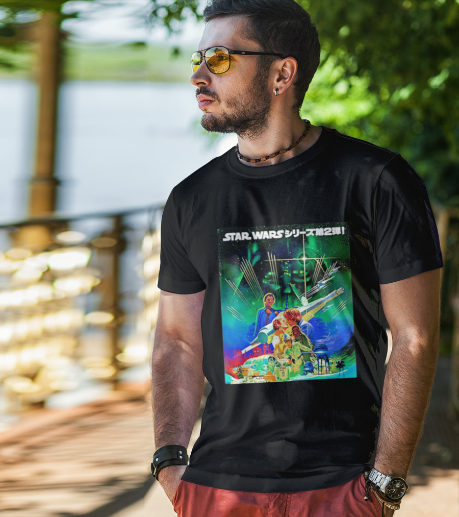 STAR WARS 2 The Empire Strikes Back 1980 Japan T-Shirt