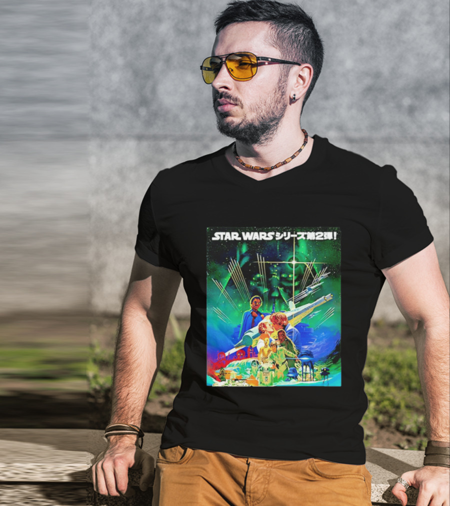 STAR WARS 2 The Empire Strikes Back 1980 Japan T-Shirt