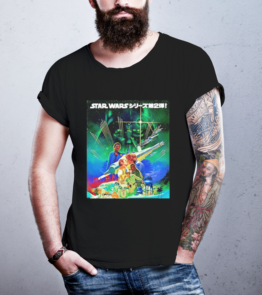 STAR WARS 2 The Empire Strikes Back 1980 Japan T-Shirt