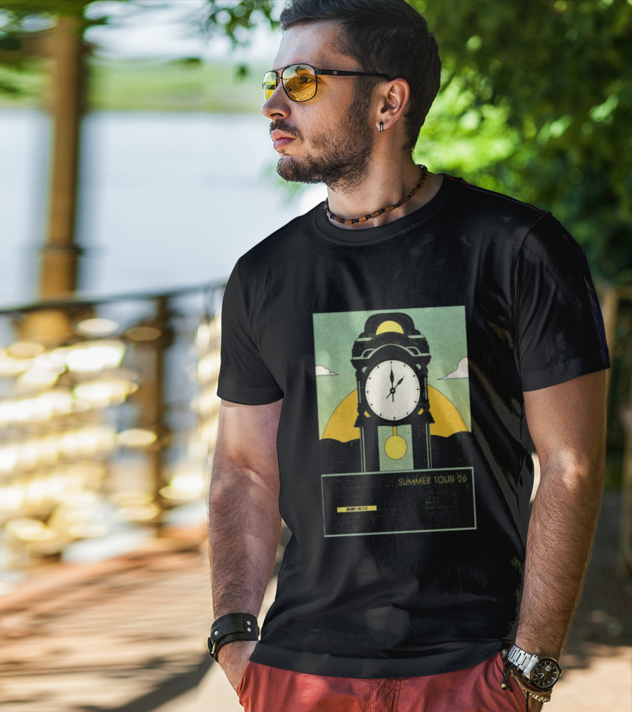 Unannounced The Band Memo Summer Tour 2026 And Sun T-Shirt