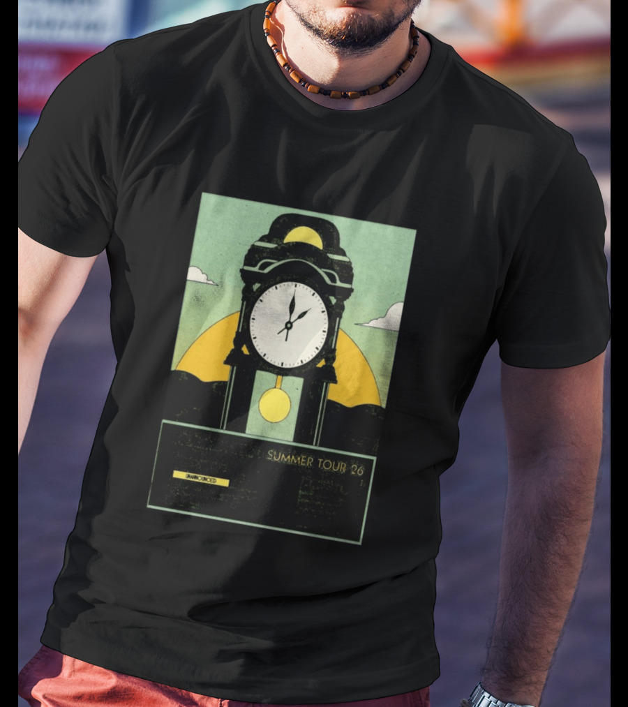 Unannounced The Band Memo Summer Tour 2026 And Sun T-Shirt