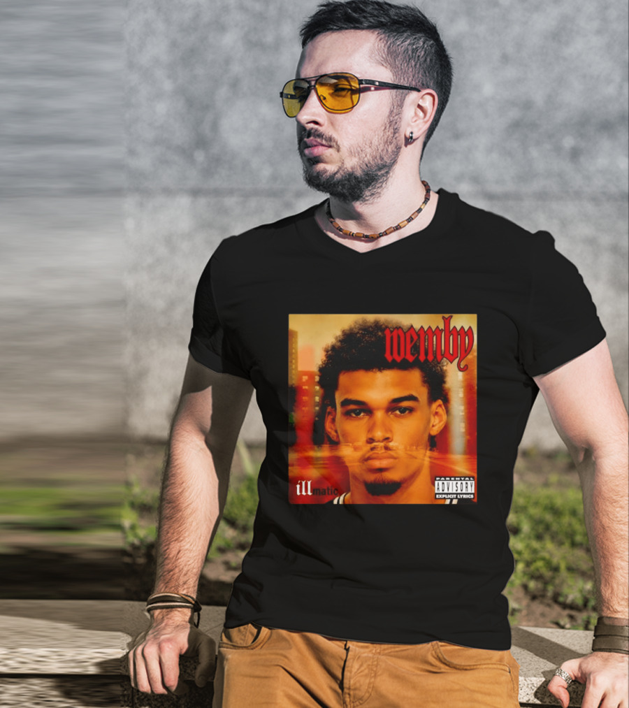 Wemby Illmatic San Antonio Spurs 2026 Explicit Lyrics Parental Advisory T-Shirt