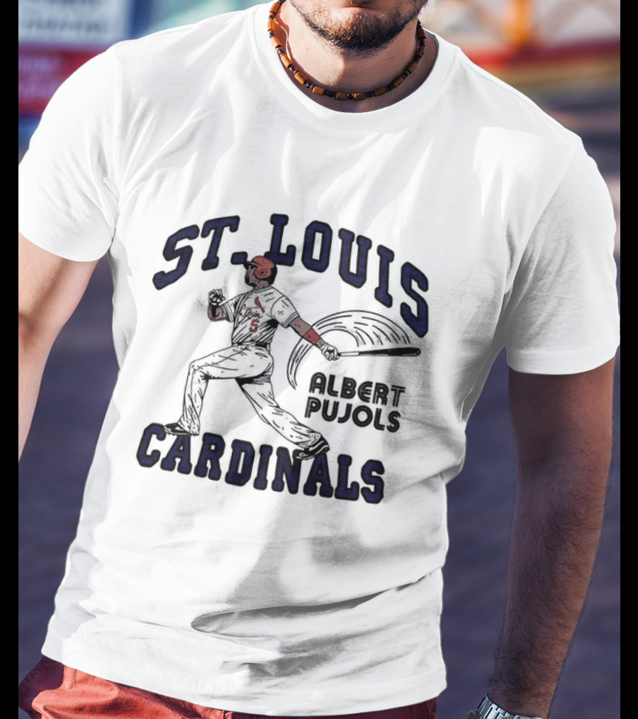 St. Louis Cardinals Albert Pujols Baseball T-Shirt