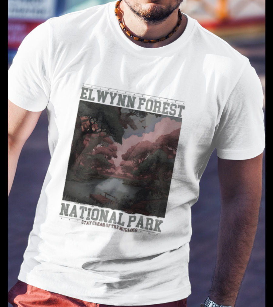 Elwynn Forest National Park Stay Clear Of The Murlocs Scenic Adventure T-Shirt
