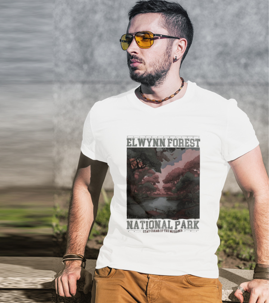 Elwynn Forest National Park Stay Clear Of The Murlocs Scenic Adventure T-Shirt