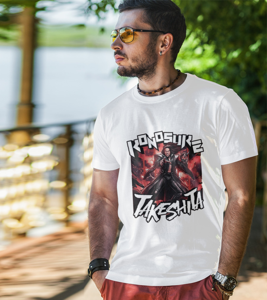 Konosuke Takeshita Intense Action Red T-Shirt
