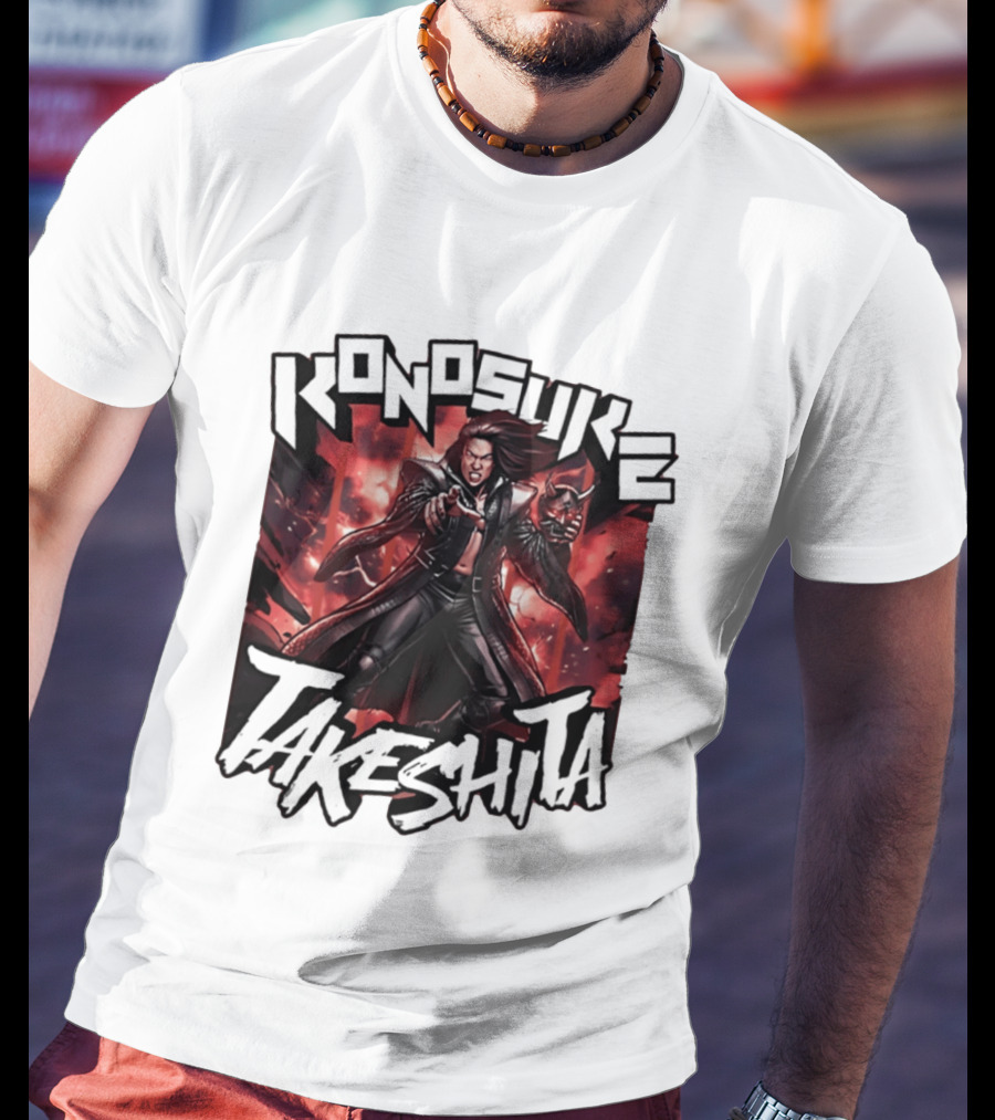Konosuke Takeshita Intense Action Red T-Shirt