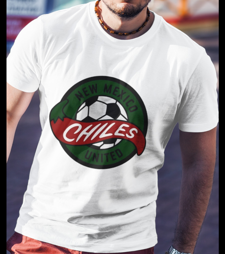 New Mexico United Chiles Soccer Pepper T-Shirt