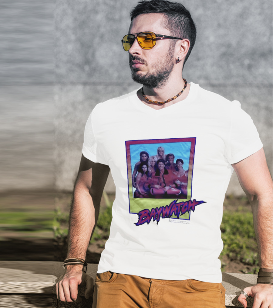 Bay Cast Photo Retro Style Shay Mitchell 1995 T-Shirt