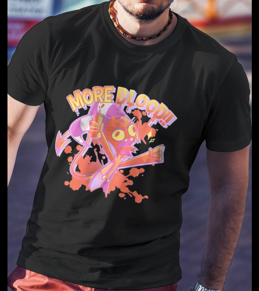 Helluva Boss More Blood Blitz Animated T-Shirt