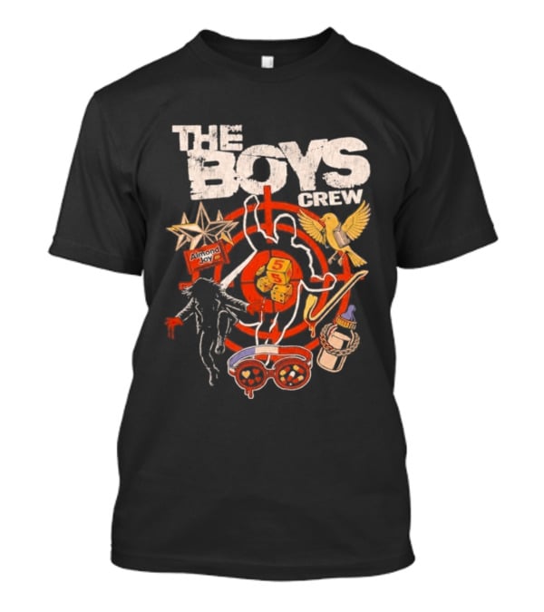 The Boys Crew 2026 Target Symbol With Iconic Superhero T-Shirt