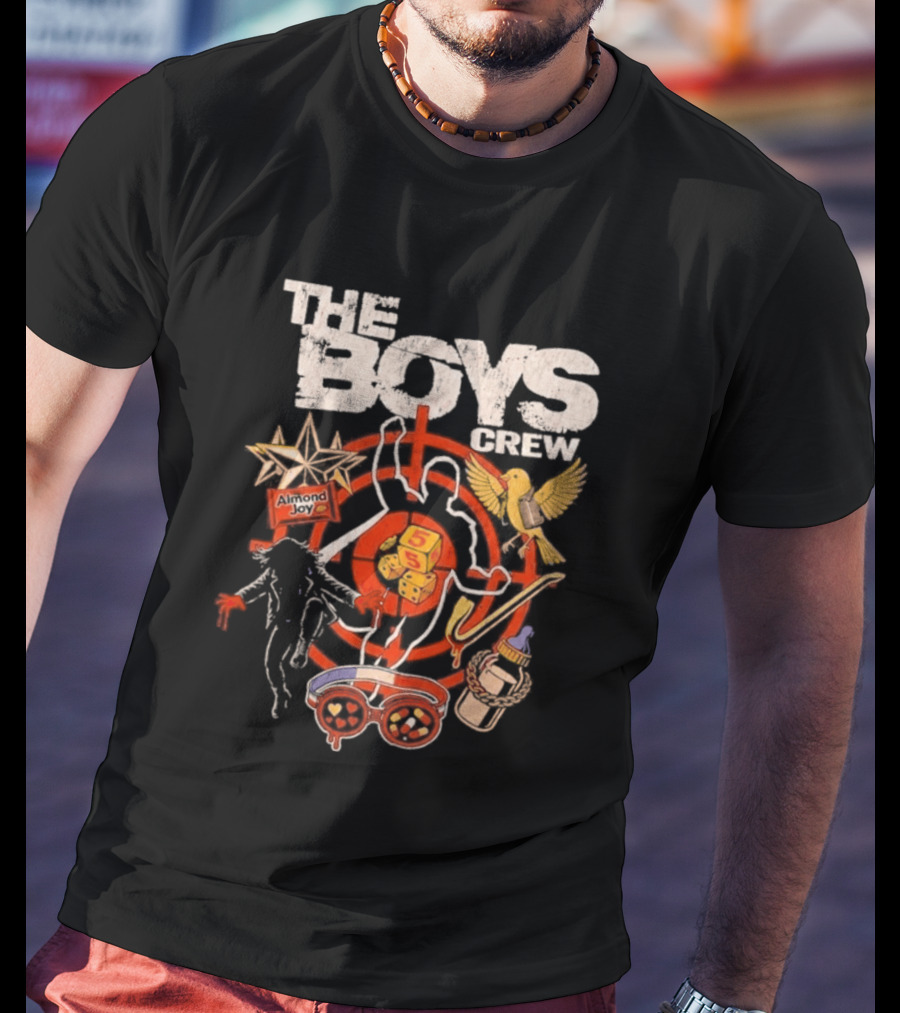 The Boys Crew 2026 Target Symbol With Iconic Superhero T-Shirt