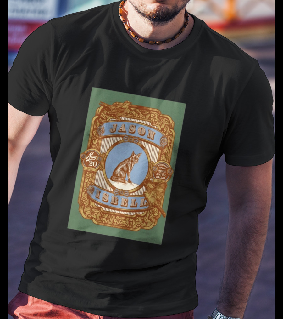 Jason Isbell Winspear Opera House Dallas Texas May 20 2026 T-Shirt