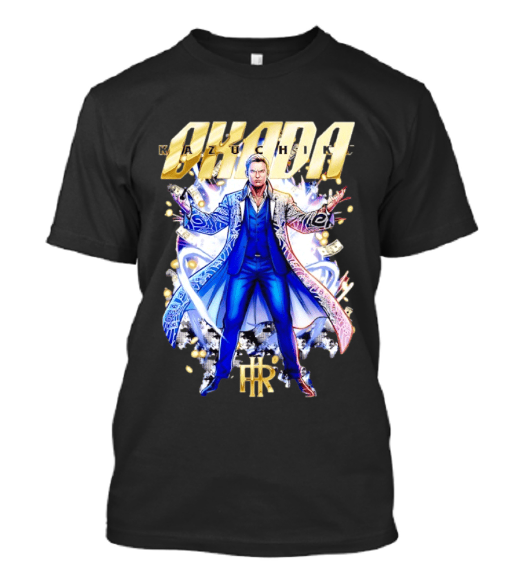 Kazuchika Okada Rainmaker Wrestling Anime T-Shirt