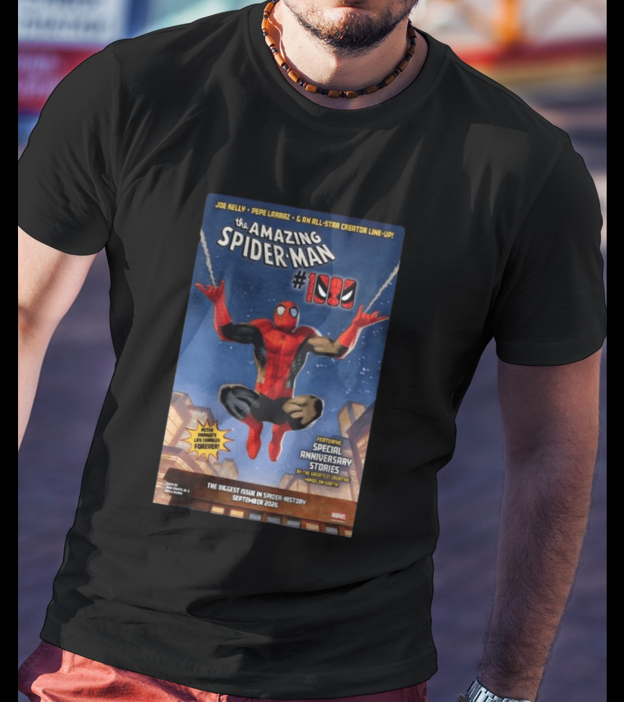 The Amazing Spider Man 1000 Special Anniversary Stories Greatest Creative Hands On Earth Marvel 2025 T-Shirt