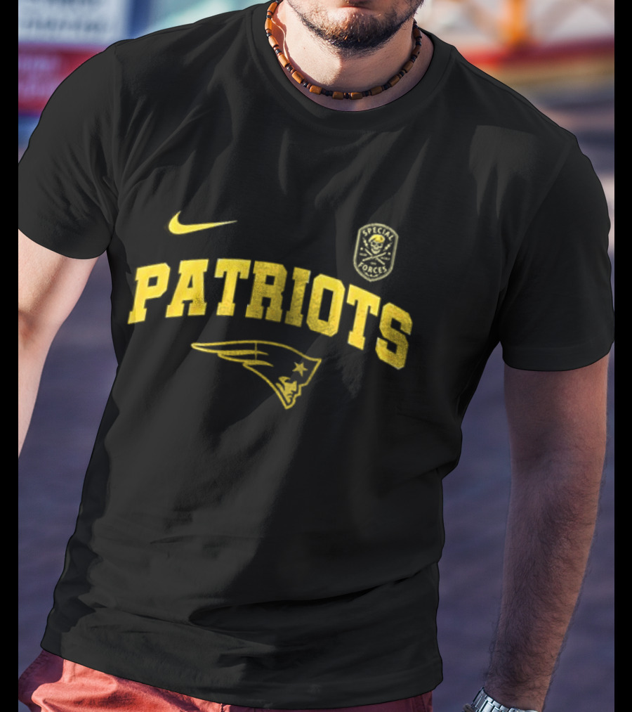 New England Patriots Nike Armed Forces Salute Veteran Honor T-Shirt