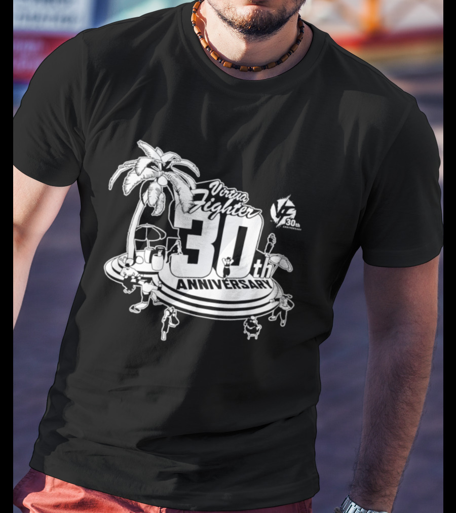 Virtua Fighter 30th Anniversary Palm Island Celebration T-Shirt