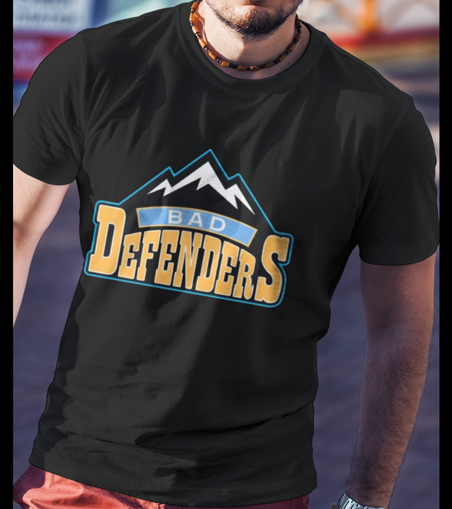 Bad Defenders Basketball Mountains T-Shirt