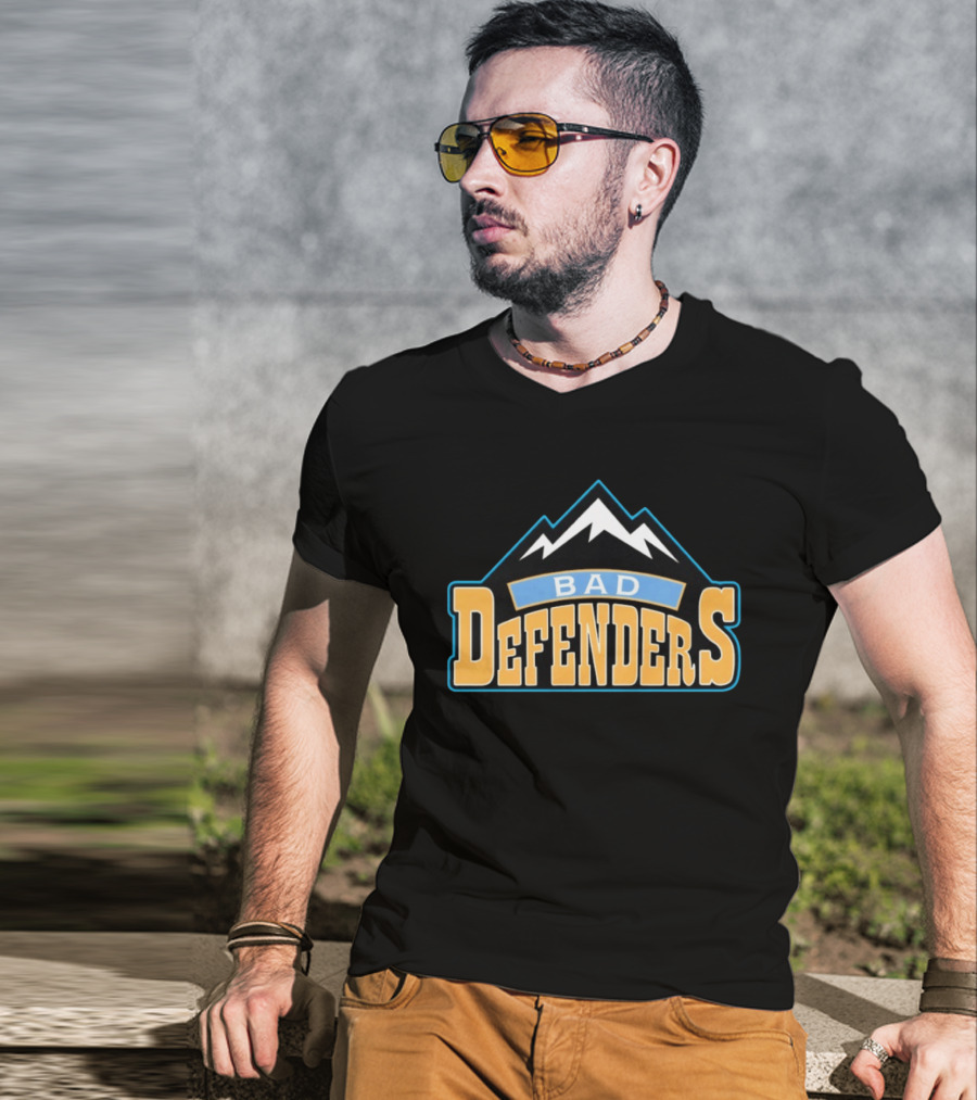 Bad Defenders Basketball Mountains T-Shirt