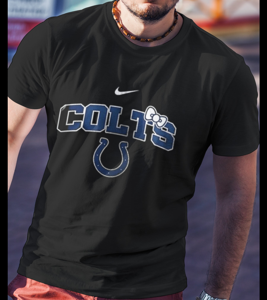 Indianapolis Colts Hello Kitty Nurse Nike Collaboration T-Shirt