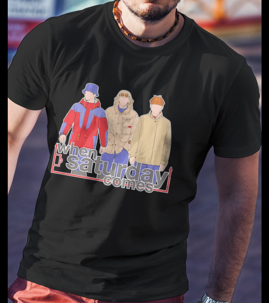 When Saturday Comes Terrace Casual CP T-Shirt