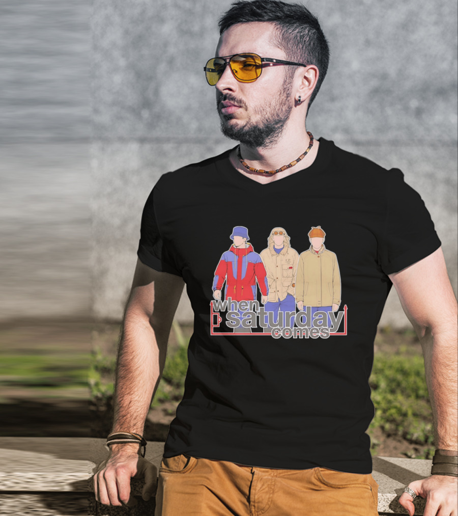 When Saturday Comes Terrace Casual CP T-Shirt
