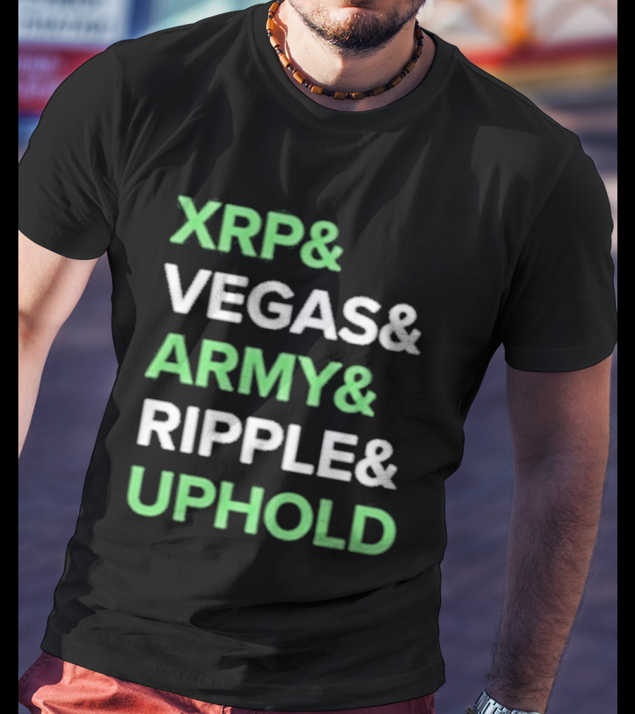 XRP Vegas Army Ripple Uphold 2026 T-Shirt