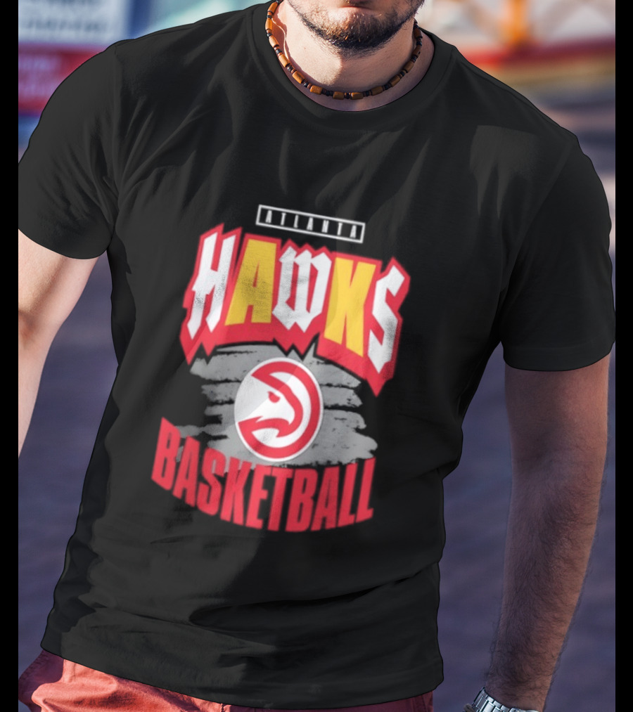 NBA 2026 Atlanta Hawks Basketball Game Night T-Shirt