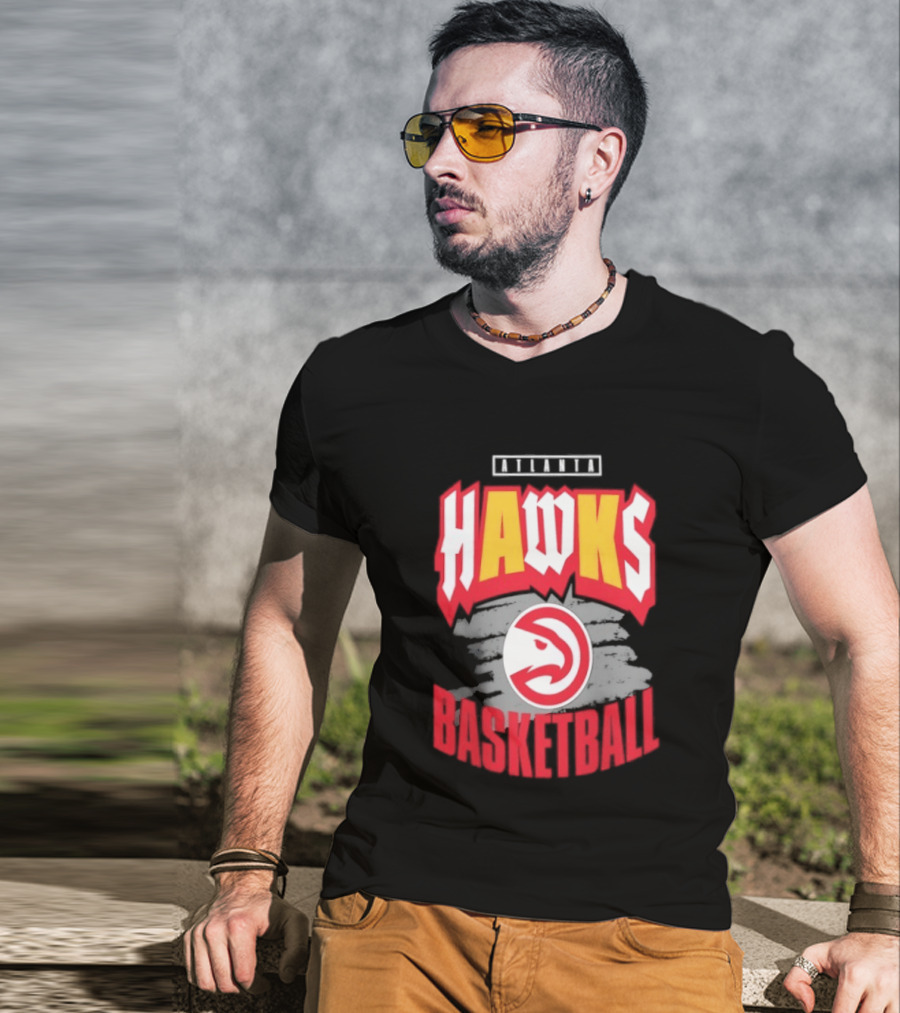 NBA 2026 Atlanta Hawks Basketball Game Night T-Shirt