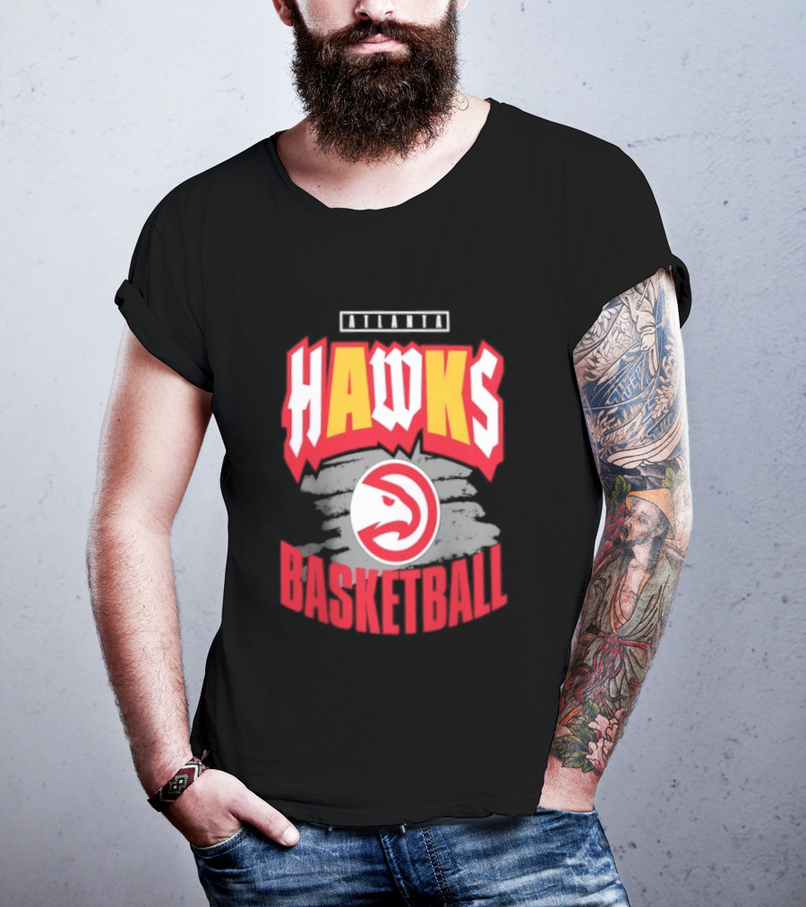 NBA 2026 Atlanta Hawks Basketball Game Night T-Shirt