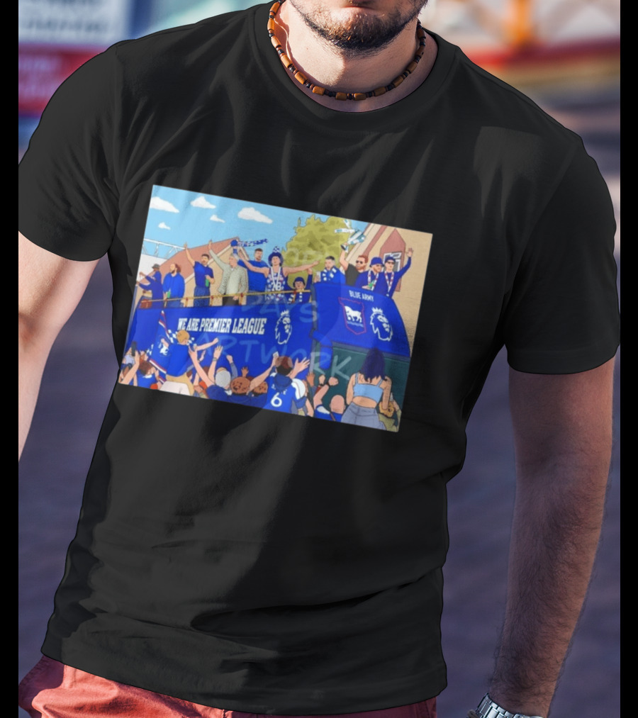 Ipswich Town Blue Army We Are Premier League Celebration Parade T-Shirt