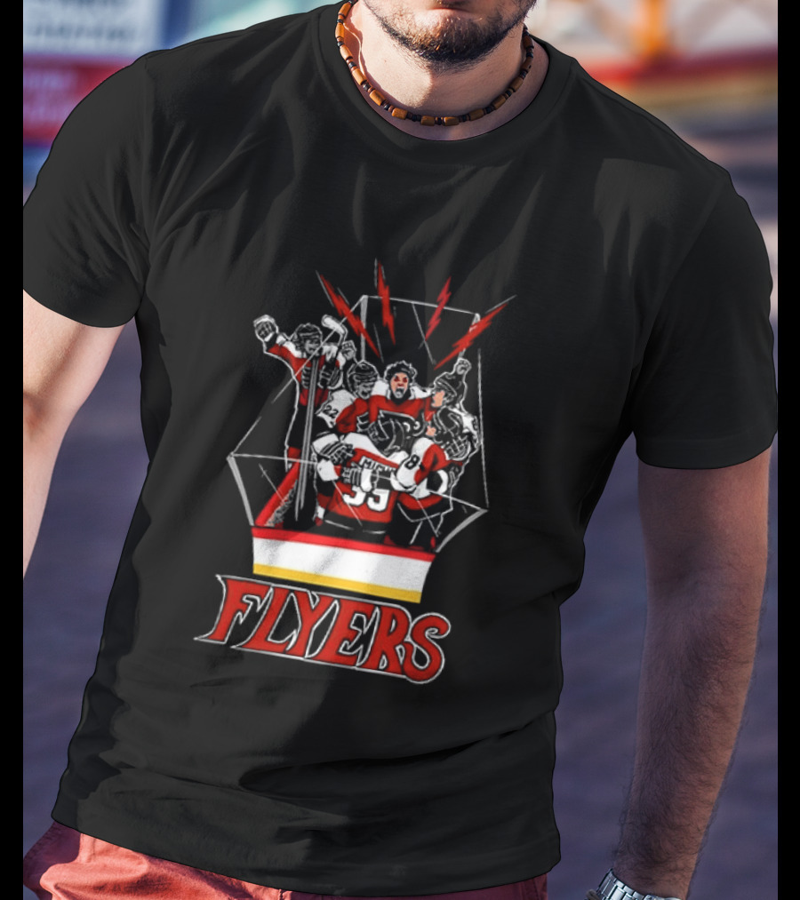 Philadelphia Flyers Box Boys Hockey Team T-Shirt