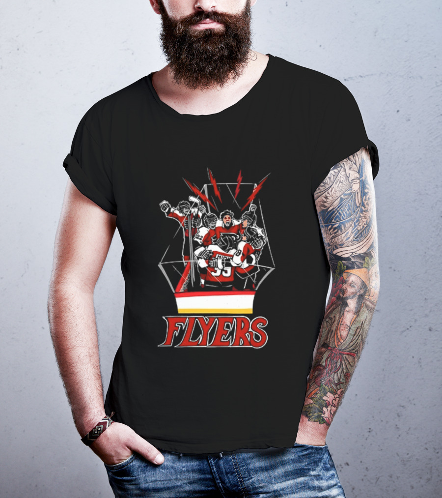 Philadelphia Flyers Box Boys Hockey Team T-Shirt