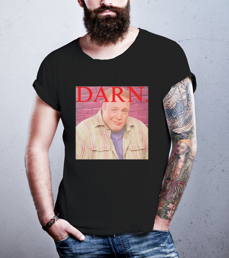 Darn Kevin James The King Of Queens Meme Red T-Shirt