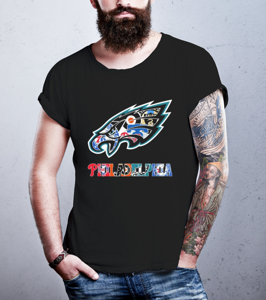 Philadelphia Eagles And Sports Teams Symbolic T-Shirt